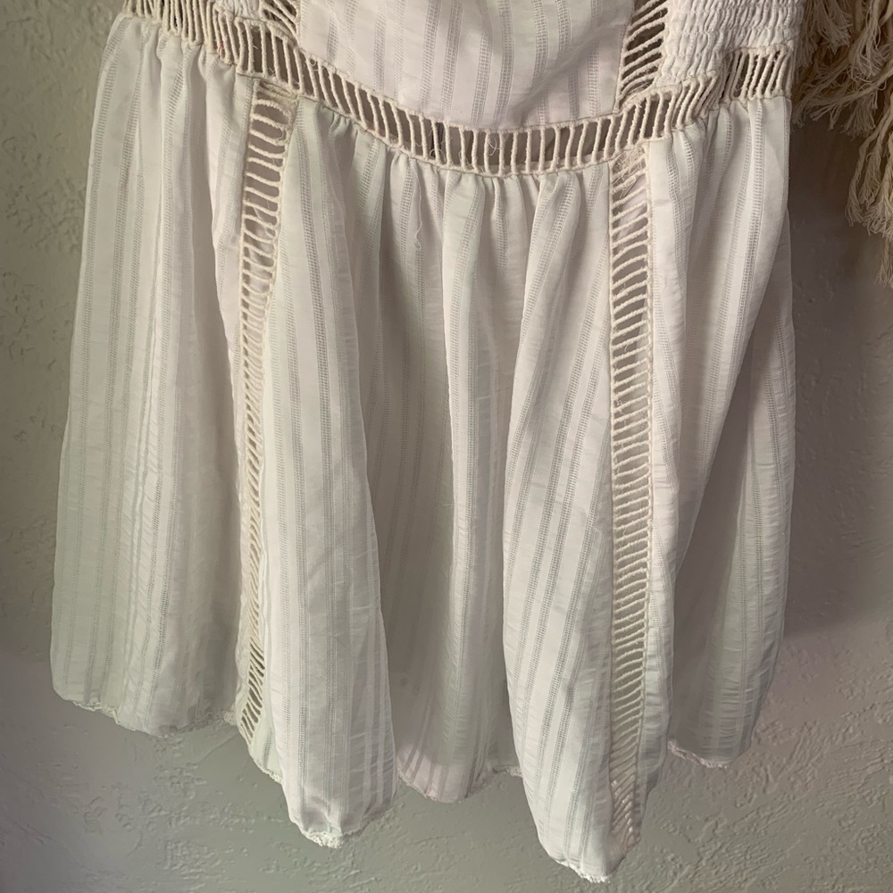 House Of Harlow 1960 x Revolve Boho Puff Sleeve Mini Dress - Picture 4 of 7
